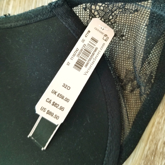 Victoria's Secret Very Sexy Push-up  Lace-Up Crisscross Front Closure Bra NWT - Picture 9 of 14